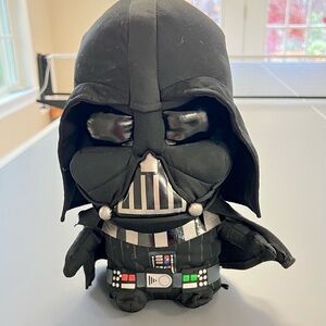 Star Wars Black Talking Darth Vader Plush Toy